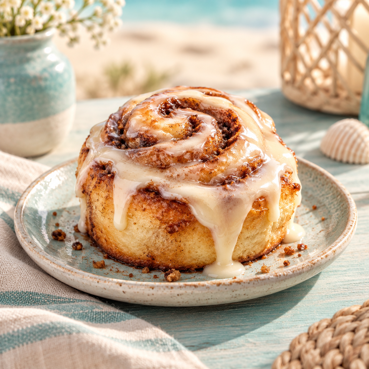 Fresh Evans & Co cinnamon rolls